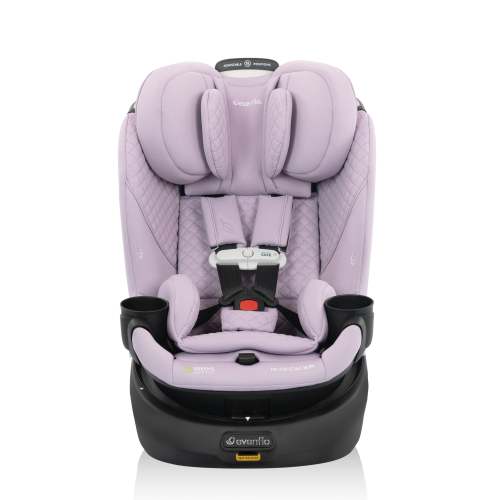 Revolve360 Slim 2-in-1 Rotating Car Seat with Green & Gentle Fabric