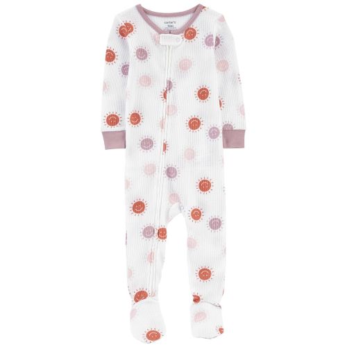 Carter's Sun-Print 1-Piece Sleep N' Play - Ivory