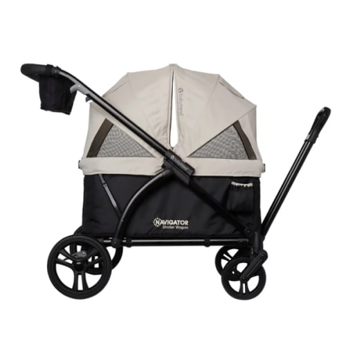 Baby Trend Navigator® 2-in-1 Stroller Wagon | 2 Built-In Seats with Adjustable Dual Canopies