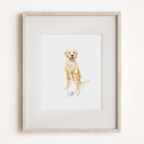 Mini Custom Watercolor Pet Portrait, Dog Portraits from Photos,Dog Portraits From Photos, Pet Painting, Custom Tiny Paintings, Miniature