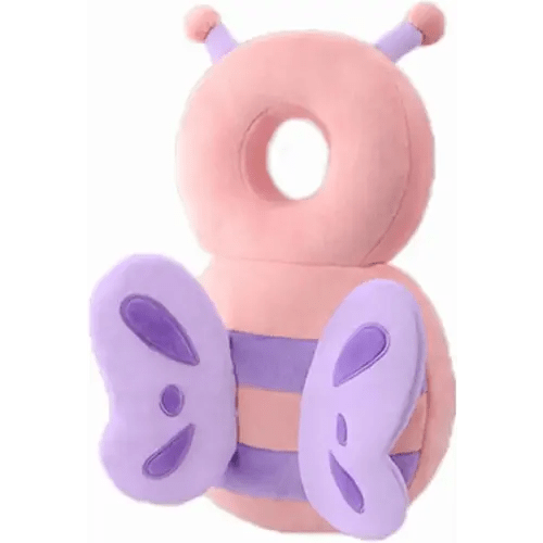 PandaEar Baby Head Protection Backpack, Toddler Walking Head Protector, Adjustable Head Protector Pad Safety Cushion (Pink)