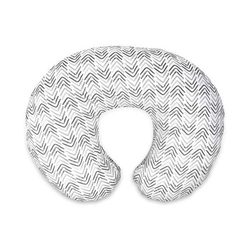 TESOBI Nursing Pillow Support, Ergonomic Essentials for Breast and Bottle Feeding, Firm Fiber Fill, with Removable Pillow Cover, Machine Washable
