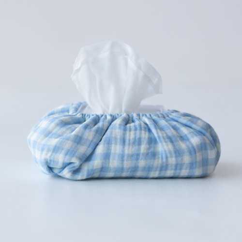 Baby Wet Wipes Cover Tissue Box Nursery Decoration Matching Changing Pad Cover Baby Essentials Baby Wipe Station Diaper Bag Gingham Pattern
