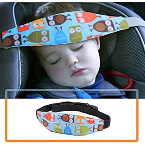 Head Support for Stroller Car Seat - Head Band Strap Headrest for Sleeping Traveling for Toddler Kids Children Child Baby Infant