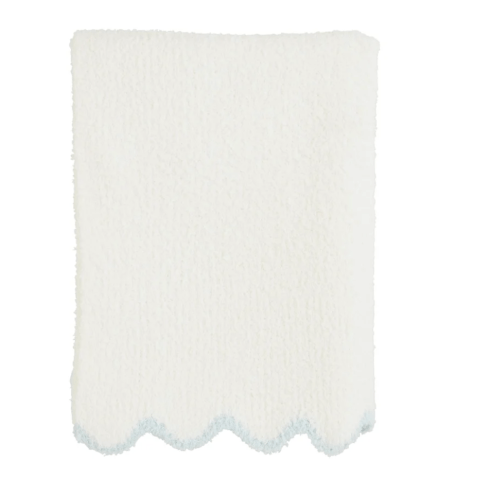 Chenille Scallop Blanket