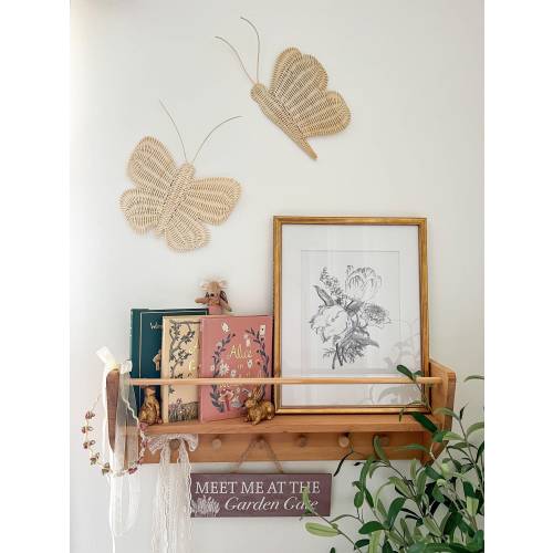Whimsy Butterfly Wall Decor- 2 pc - Room & Nursery Decor