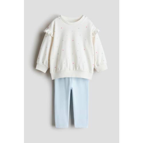 2-PIECE SWEATSHIRT AND LEGGINGS SET (9-12M)
