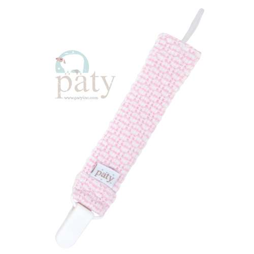 Paty Knit Pacifier Clip #289