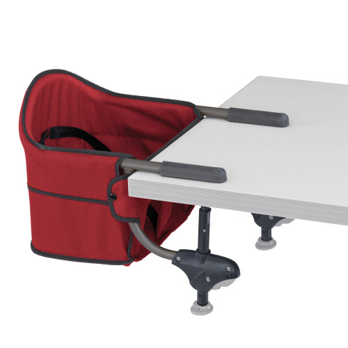 Chicco Caddy Portable Table Hook-On Chair High Chair for Babies and Toddlers - Red (Red)