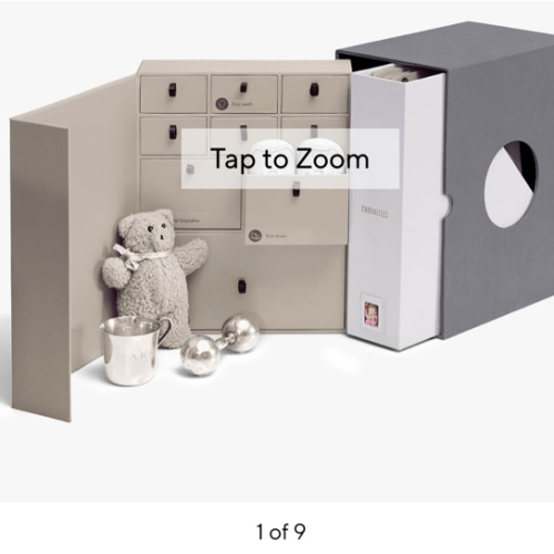 Savor Deluxe Baby Edition Keepsake Box | Pottery Barn Kids
