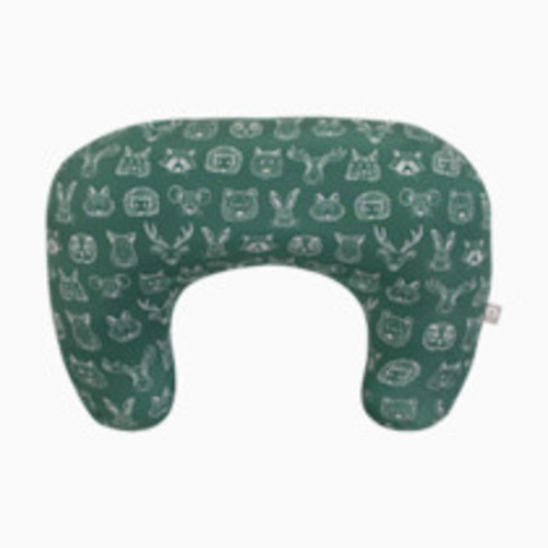Boppy New Nursing Pillow - Green Animal Sketches
