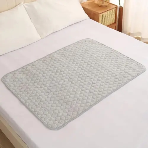 BlueSnail Washable Underpads,Waterproof,Soft, Portable and Reusable Incontinence Pads for Toddler,Adults,Elderly and Pets (31" x 40" Pack of 2)(Gray)