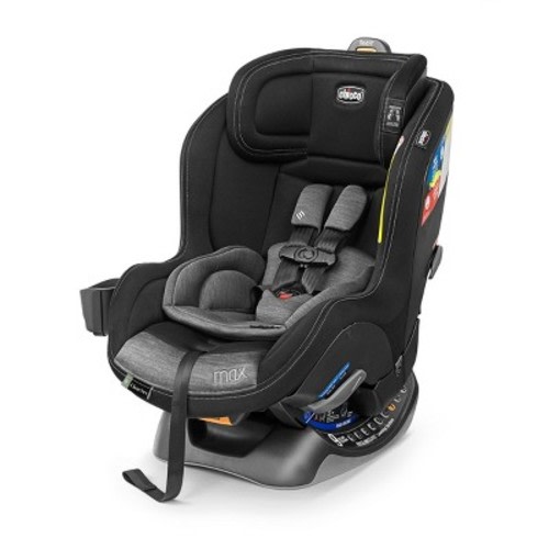 Chicco NextFit Max ClearTex FR Chemical Free Convertible Car Seat, Color: Shadow