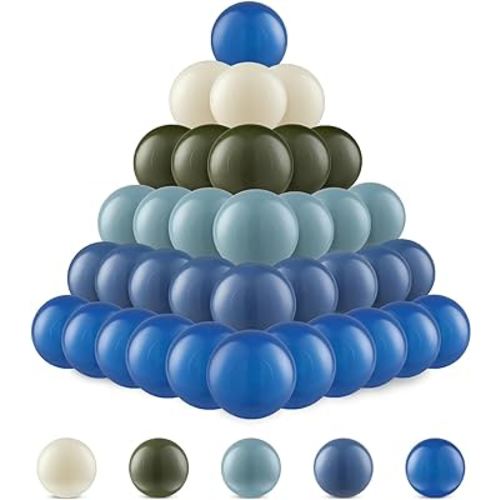 Clear Ball Pit Balls - Crush Proof Plastic Toy Balls for Boys and Girls
