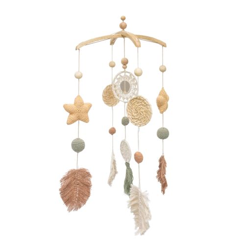 Willow Leaf Hanging Decoration for Nursery | Crane Baby