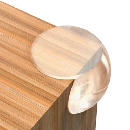 Maplefield [12 Pack] Baby Proofing Corner Protectors - Furniture Edge Protector Corner Bumpers for Babies and Kids - Clear