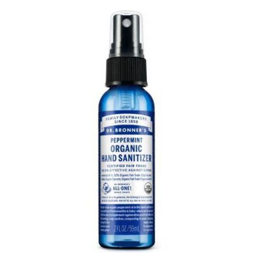 Dr. Bronner's Hand Sanitizer - Peppermint - 2 Fl Oz