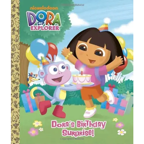 Dora's Birthday Surprise! (Dora the Explorer) (Big Golden Board Book)