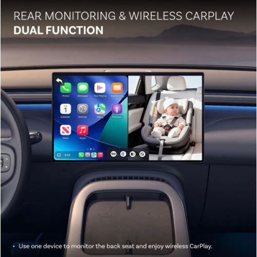 Wireless CarPlay with Real-time Baby Monitoring