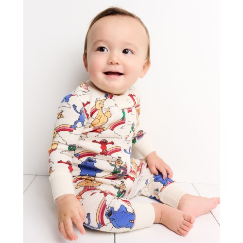 Baby Sesame Street 2-Way Zip Sleeper