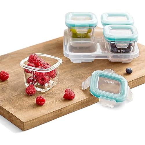 OXO Tot 8pc Glass Baby Block Set