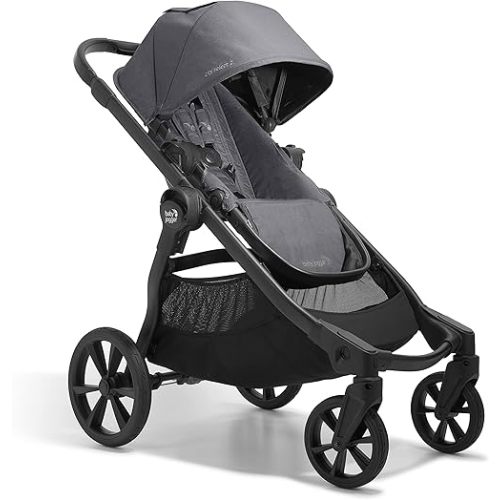 Baby Jogger City Select 2 Single-to-Double Modular Stroller Radiant Slate