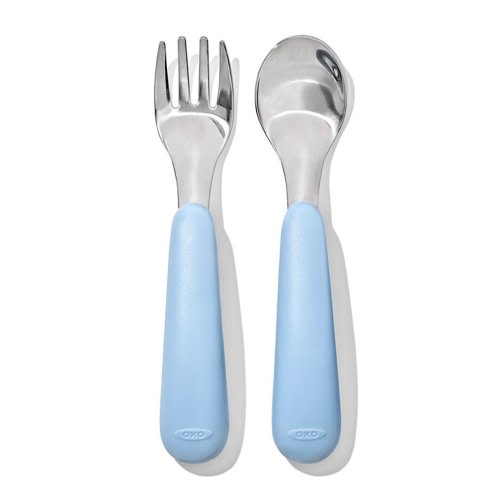 OXO Toddler Fork & Spoon Set