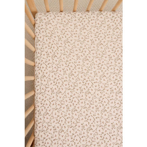 Petite Fleurs Crib Sheet