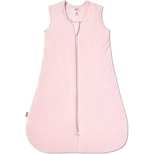 HALO SleepSack SuperSoft Wearable Blanket, Viscose Made from Bamboo, Sleeping Bag for Babies, 1.5 TOG, 6 – 12 Months, Medium, Dusty Pink