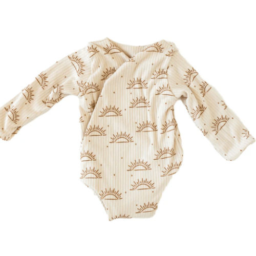 Shop Baby Bodysuits - Long Sleeve Onesie | Mama Coco