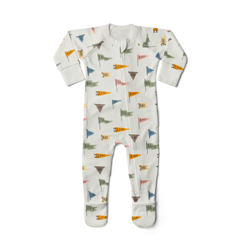 GROW WITH YOU FOOTIE + SNUG FIT | AFFIRMATIONS – goumikids