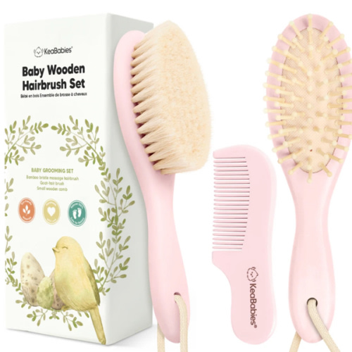 Baby Hair Brush and Comb Set