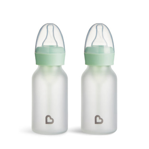 Bond™ Silicone Glass Bottle 4oz or 8oz, 2pk | Munchkin