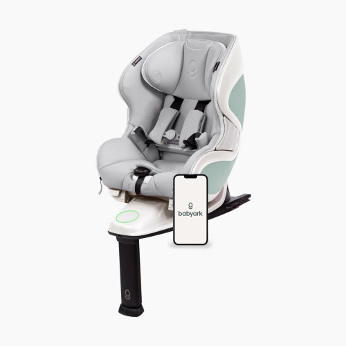 babyark Smart Convertible Car Seat - Eggshell White/Glacier Ice