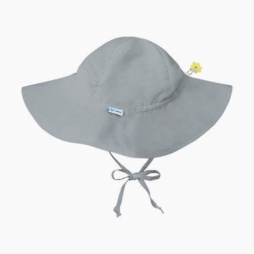 GREEN SPROUTS Brim Sun Protection Hat - Grey, 0-6 Months