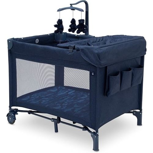 GAP babyGap Deluxe Play Yard, Navy Camo
