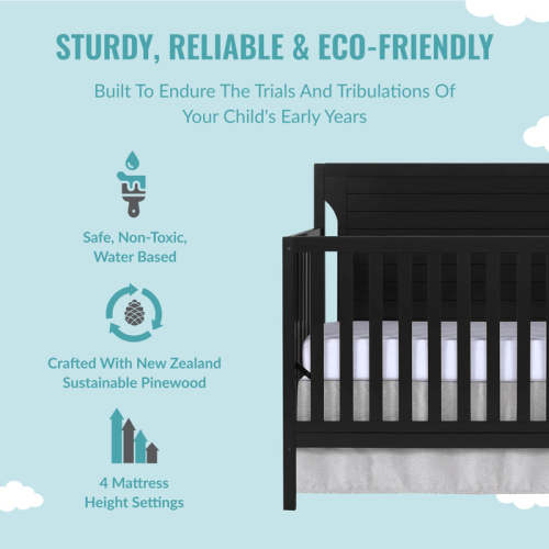 Dream On Me Cape Cod 5 in 1 Convertible Crib — buybuy BABY