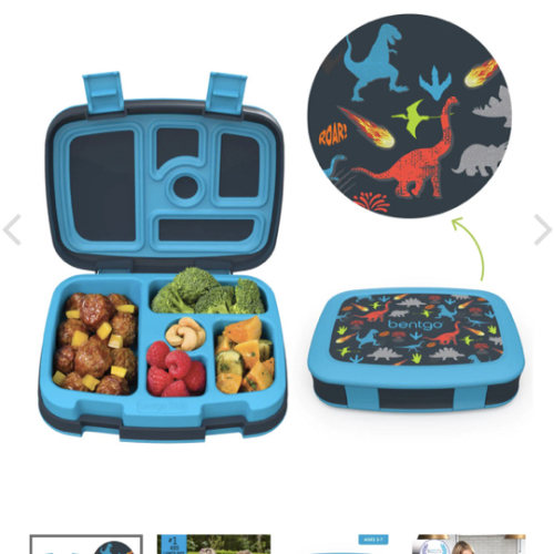 Ezra Bentgo Kids Prints Lunch Box