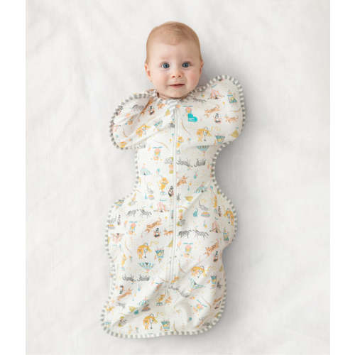 Swaddle Up™ 1.0 TOG Cotton White Circus