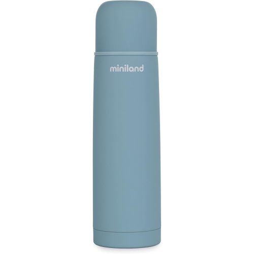 MINILAND. THERMY Ocean 500ML. Baby Thermos for Liquids, Blue, 89433