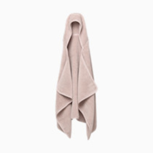 Lalo The Organic Ribbed Hooded Towel - Rose