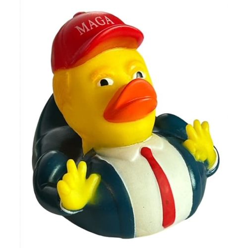 Rubber Bath Trump Duck Great for Ducking Birthdays Funny Collector's Gift