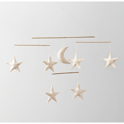 Wool Felt Night Sky Mobile | RH Baby & Child