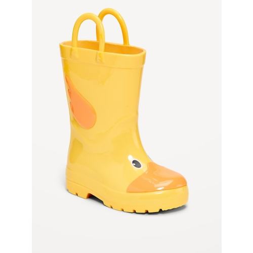 Tall Duck-Graphic Rain Boots for Toddler Boys | Old Navy
