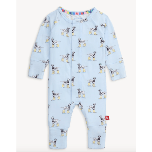 Magnetic Convertible Coverall -- Dalmation