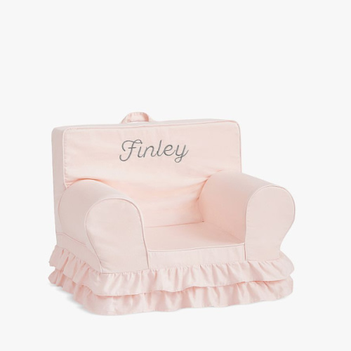 My First Anywhere Chair®, Dusty Blush Ruffle