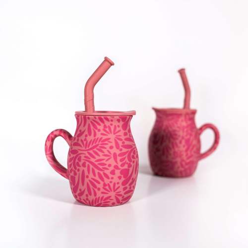 Talavera Inspired Non Spill Sippy Cup Talavera Mug Baby Sippy Cup