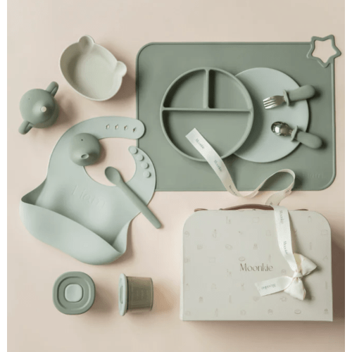 First Bites Gift Set (Sage/Mint)