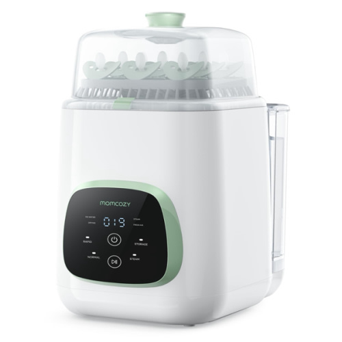 Momcozy KleanPal Pro Baby Bottle Washer, Sterilizer & Dryer - All-in-One Cleaning Machine for Bottles, Pump Parts & Baby Essentials - Time-Saving & Effortless Care