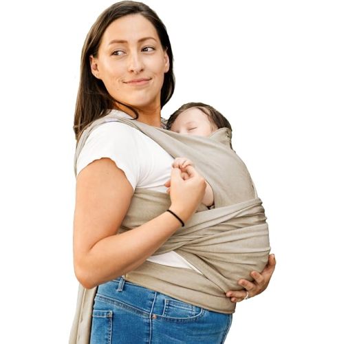 Boppy ComfyFit Adjust Baby Carrier, Secure Hybrid Wrap, Newborn to Toddler
